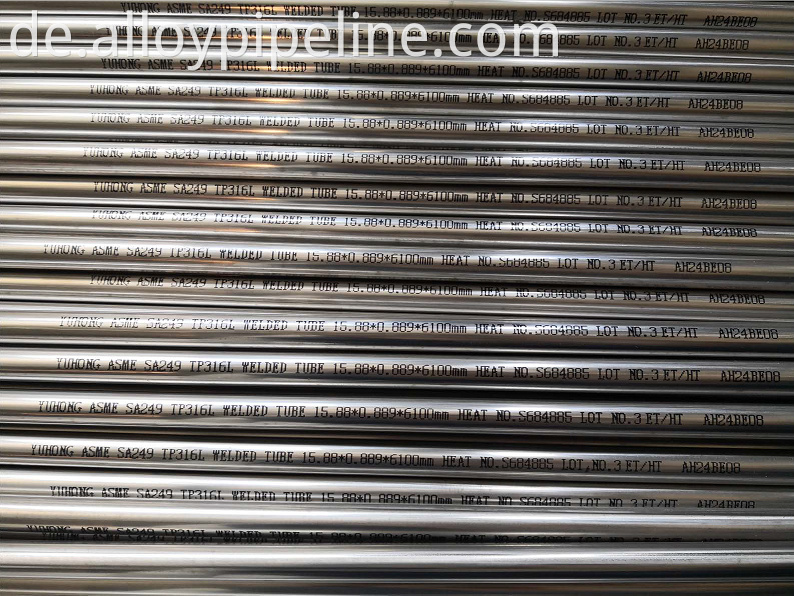 Heat Exchanger Ba Tube A249 Tp316l Png